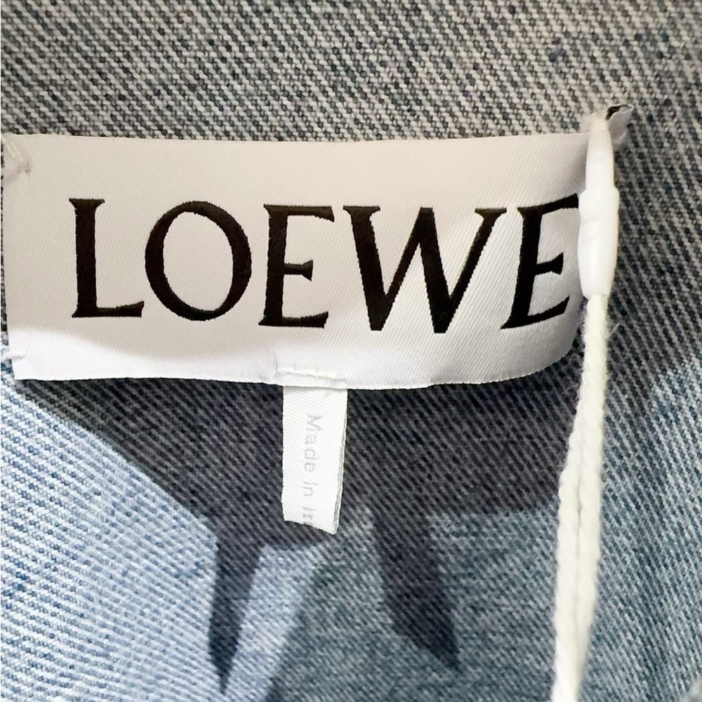 ❌sold❌Authentic Loewe Blue Denim Jacket - Picture 4 of 8